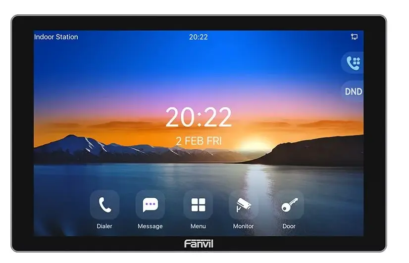 Видео обзор работы Fanvil i506W - Внутренняя SIP-станция.